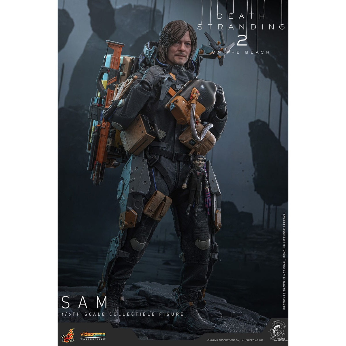 Image produit Death Stranding 2: On the Beach - Sam Masterpiece figurine articulée 1:6
