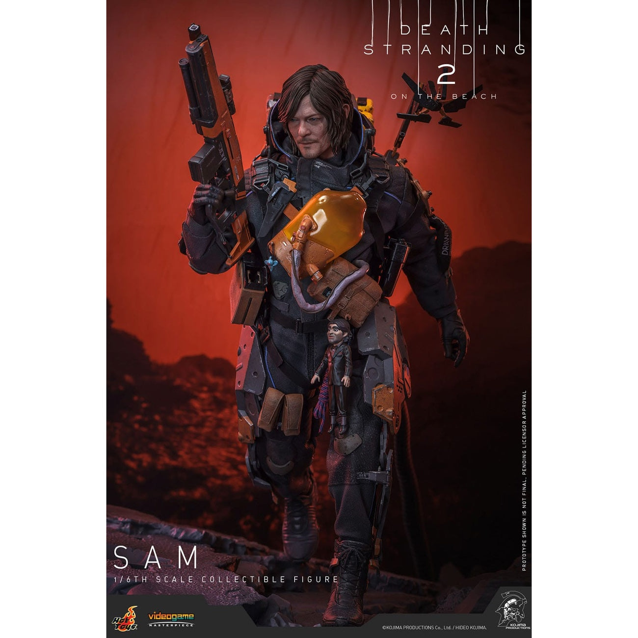 Image produit Death Stranding 2: On the Beach - Sam Masterpiece figurine articulée 1:6