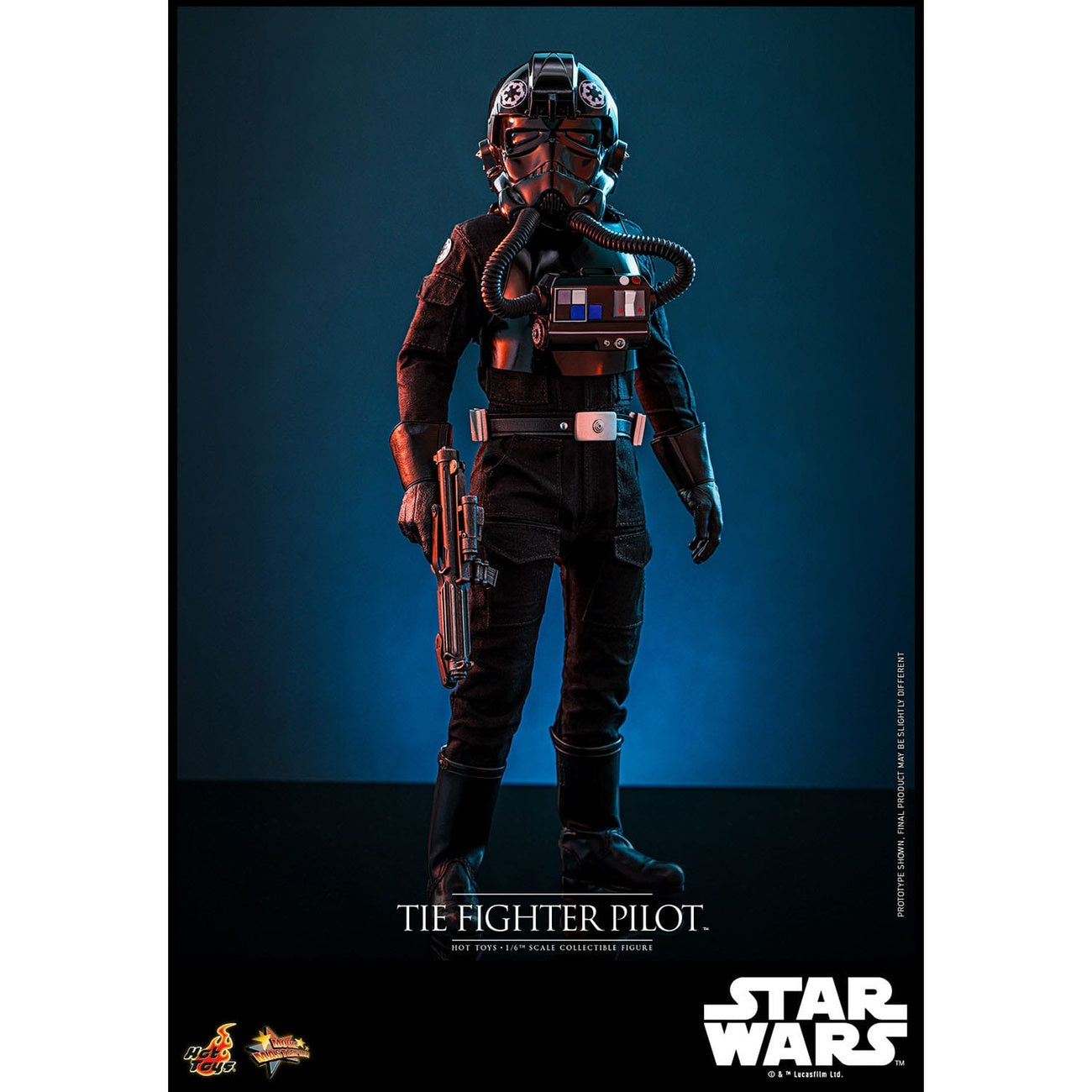 Image produit Star Wars - Figurine d’action Masterpiece Pilote de TIE Fighter 1:6