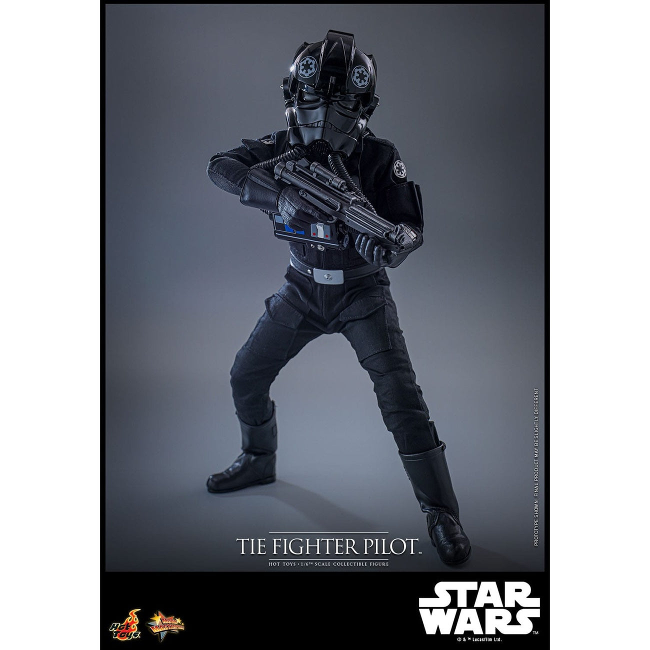 Image produit Star Wars - Figurine d’action Masterpiece Pilote de TIE Fighter 1:6