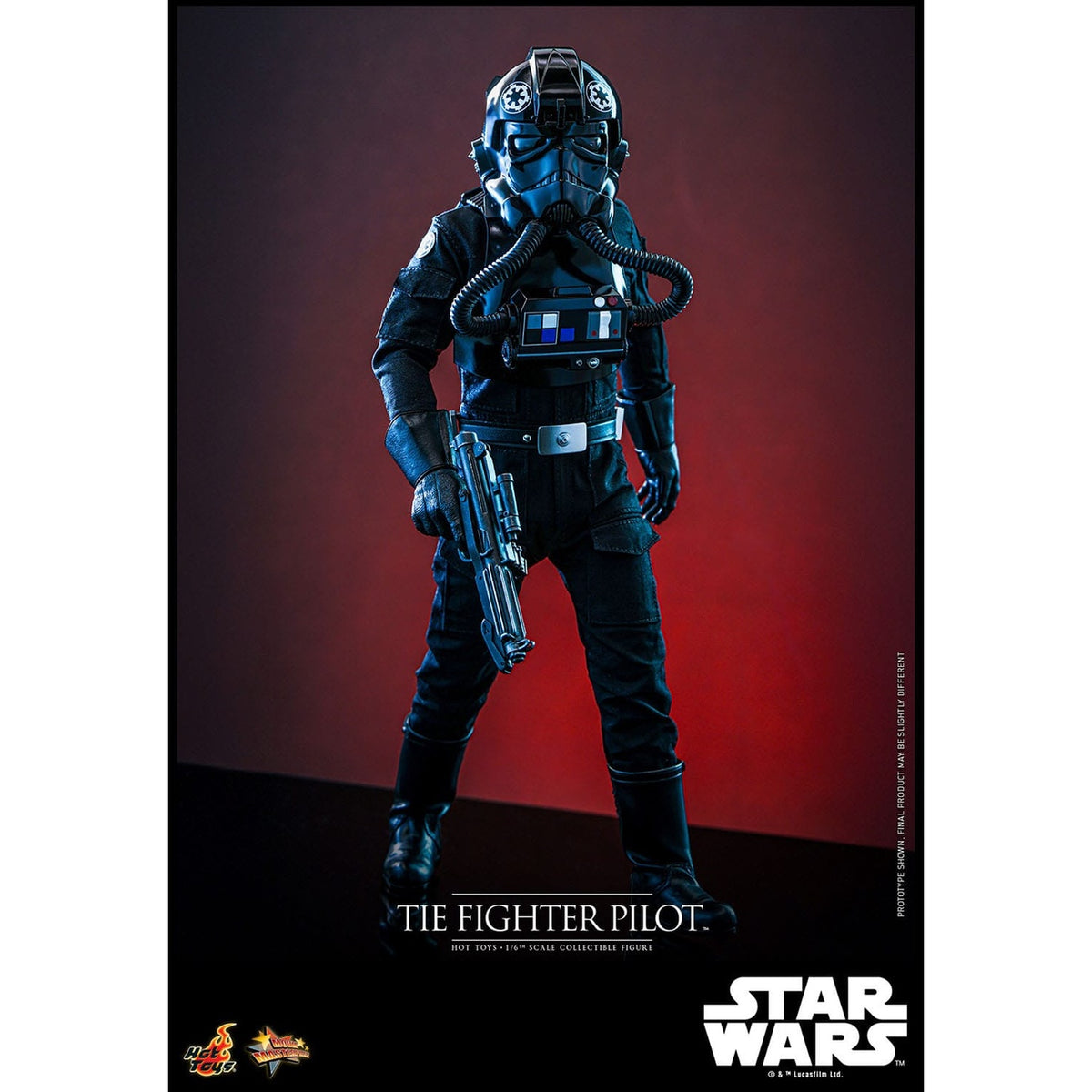 Image produit Star Wars - Figurine d’action Masterpiece Pilote de TIE Fighter 1:6