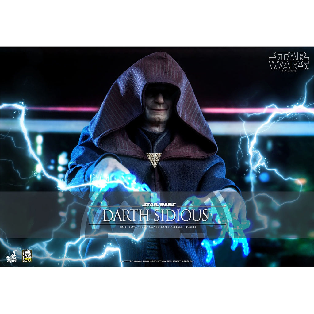 Image produit Star Wars : The Clone Wars - Figurine d’action Darth Sidious 1:6
