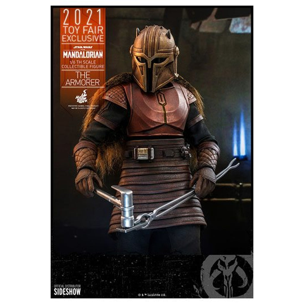Image produit Star Wars The Mandalorian - Figurine articulée The Armorer 1:6 Toy Fair Exclusive 2021