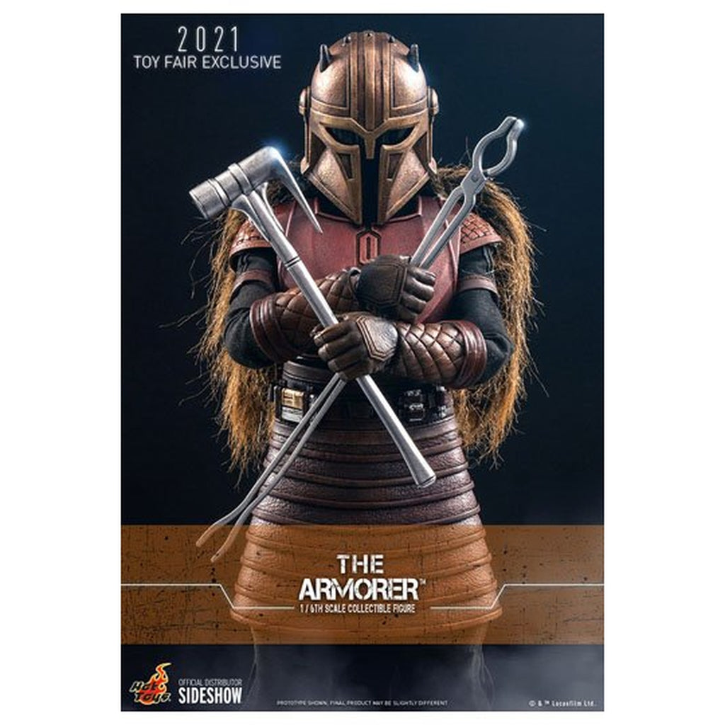 Image produit Star Wars The Mandalorian - Figurine articulée The Armorer 1:6 Toy Fair Exclusive 2021
