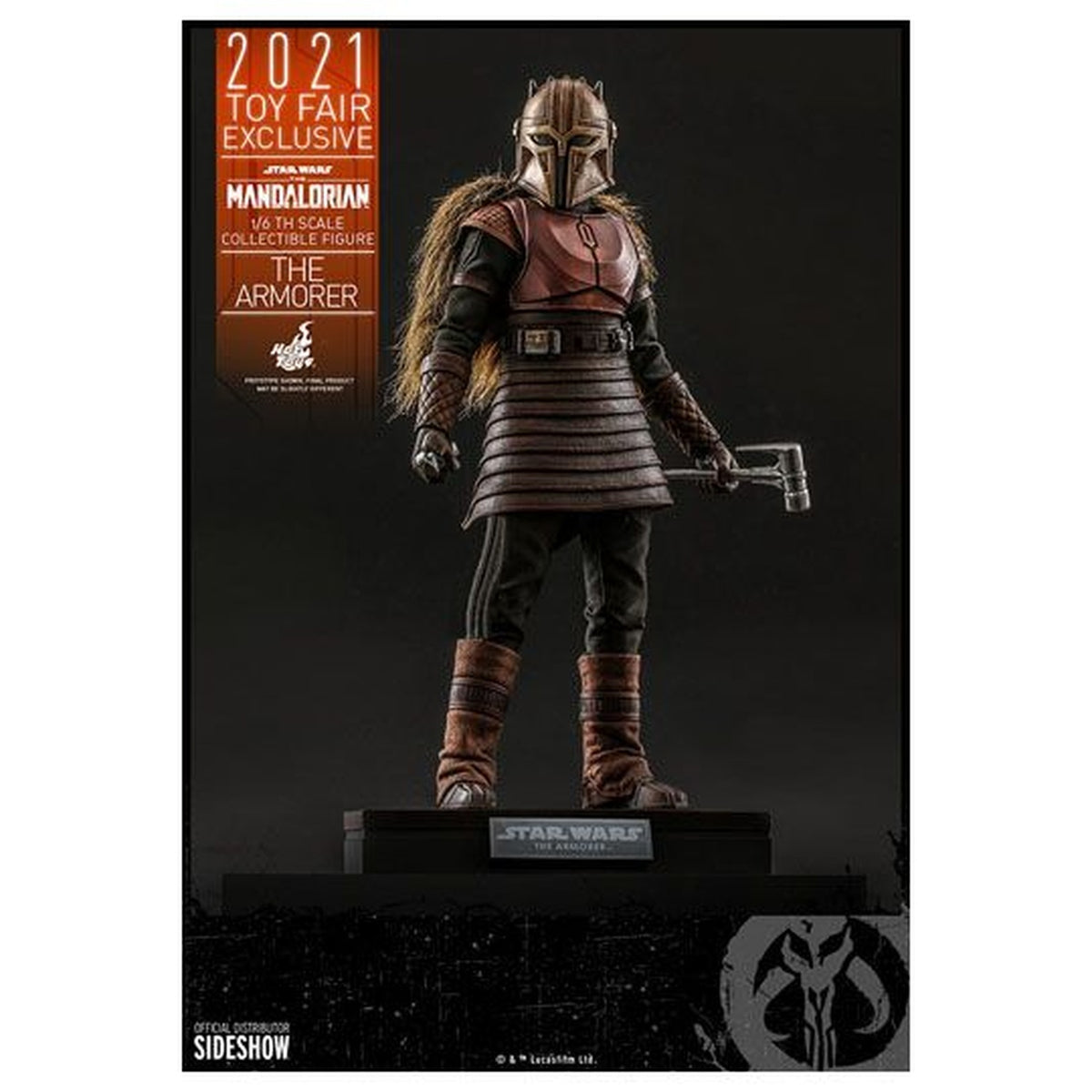Image produit Star Wars The Mandalorian - Figurine articulée The Armorer 1:6 Toy Fair Exclusive 2021