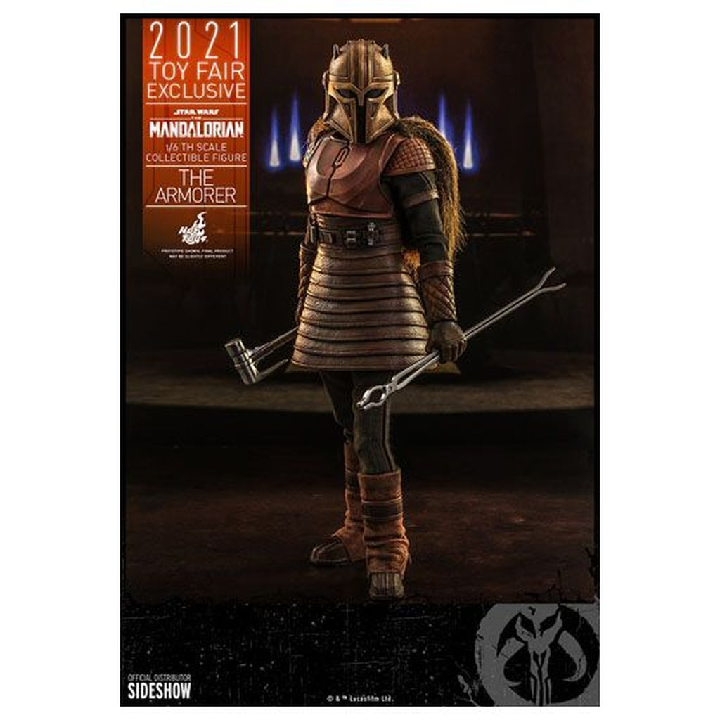 Image produit Star Wars The Mandalorian - Figurine articulée The Armorer 1:6 Toy Fair Exclusive 2021
