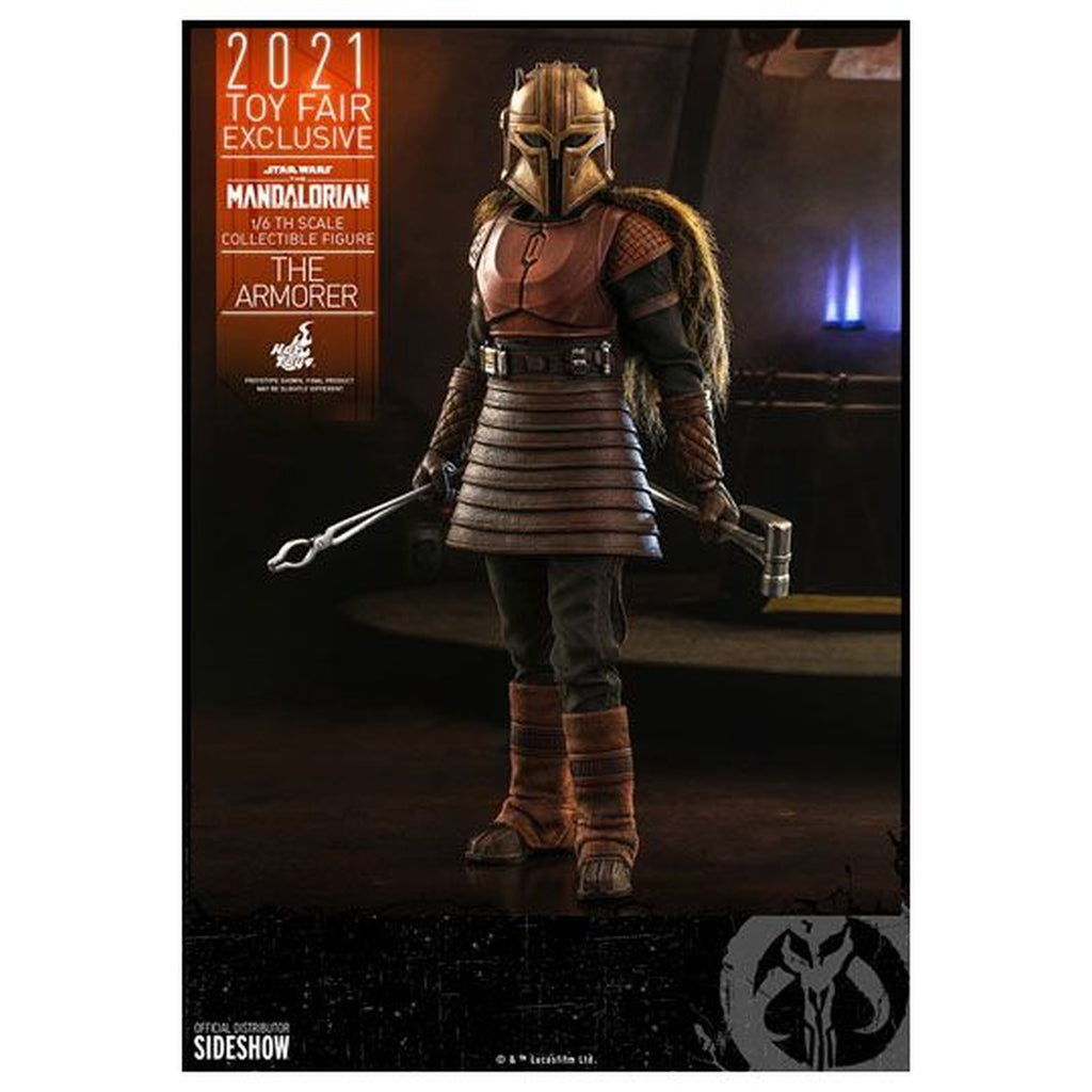 Image produit Star Wars The Mandalorian - Figurine articulée The Armorer 1:6 Toy Fair Exclusive 2021