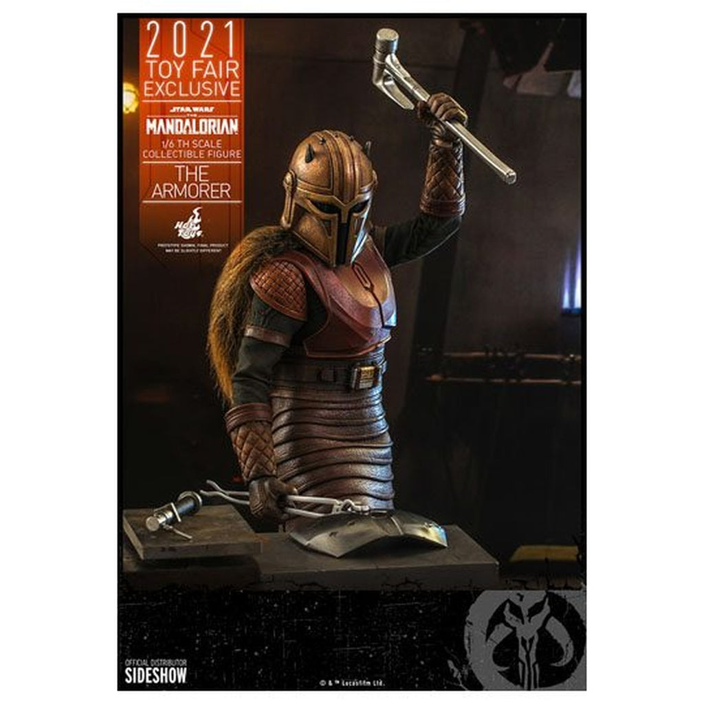 Image produit Star Wars The Mandalorian - Figurine articulée The Armorer 1:6 Toy Fair Exclusive 2021