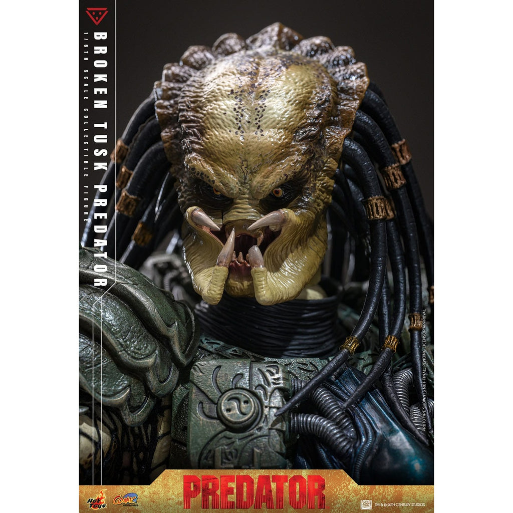 Image produit Alien vs Predator - Figurine d’exception Broken Tusk Predator 1:6