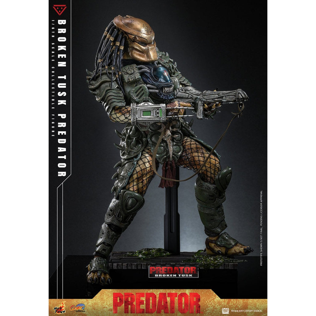 Image produit Alien vs Predator - Figurine d’exception Broken Tusk Predator 1:6
