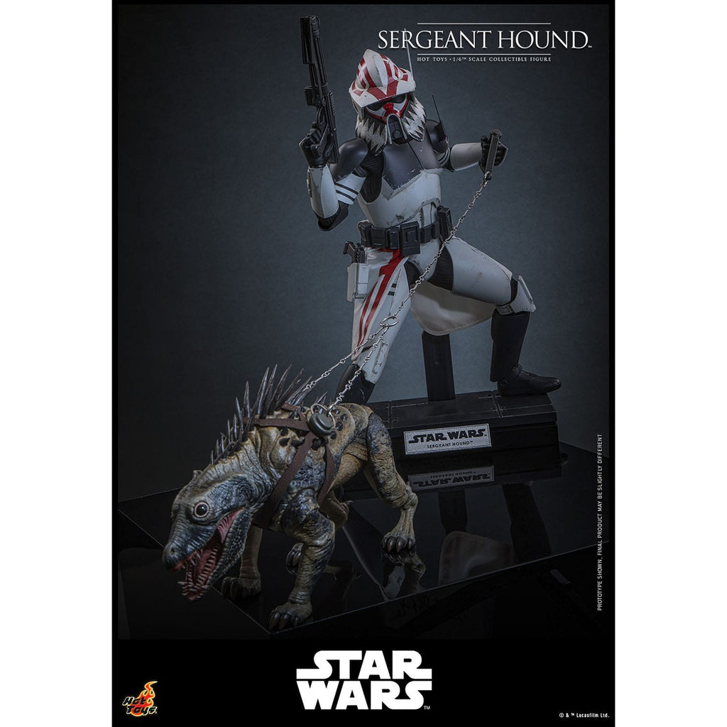 Image produit Star Wars : The Clone Wars - Figurine articulée Sergent Hound 1:6
