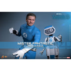 Image produit Les Quatre Fantastiques - Mister Fantastic & H.E.R.B.I.E. coffret de figurines d’action Masterpiece 1:6