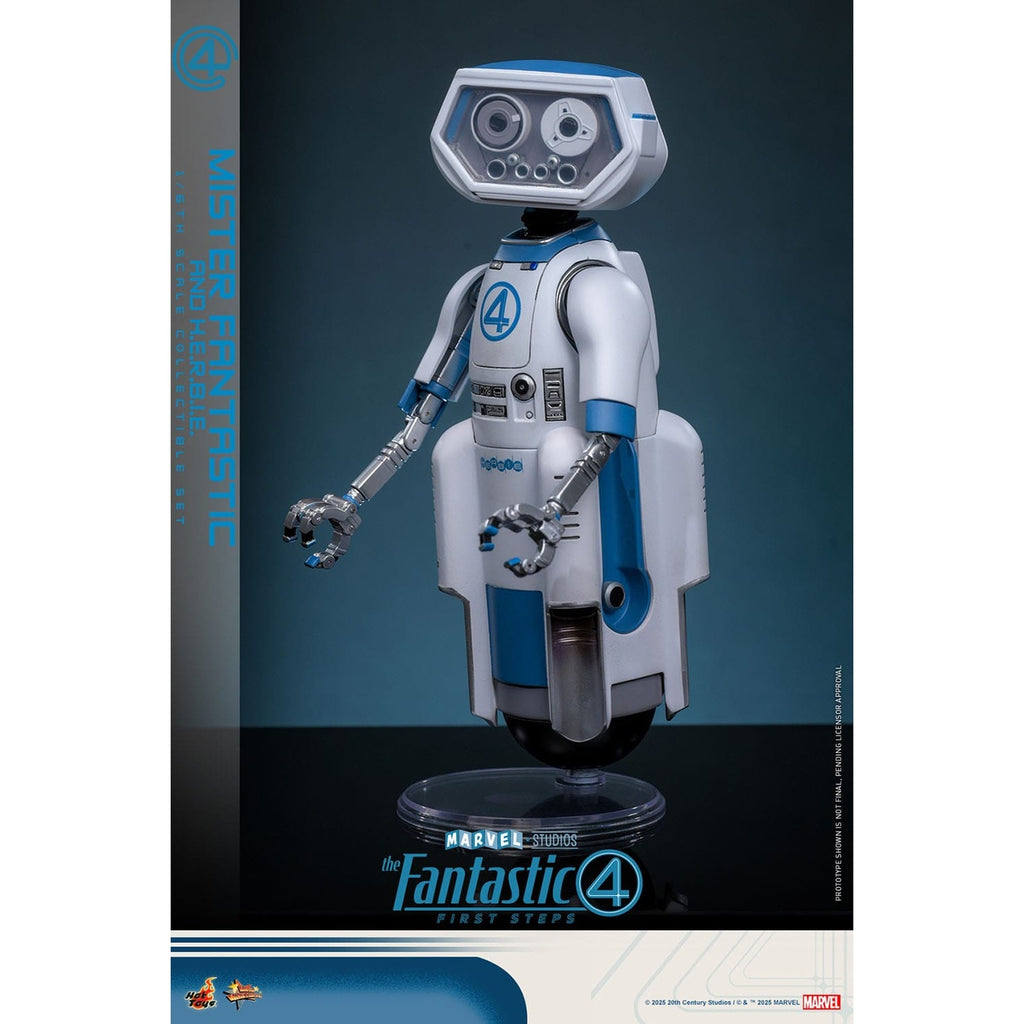 Image produit Les Quatre Fantastiques - Mister Fantastic & H.E.R.B.I.E. coffret de figurines d’action Masterpiece 1:6