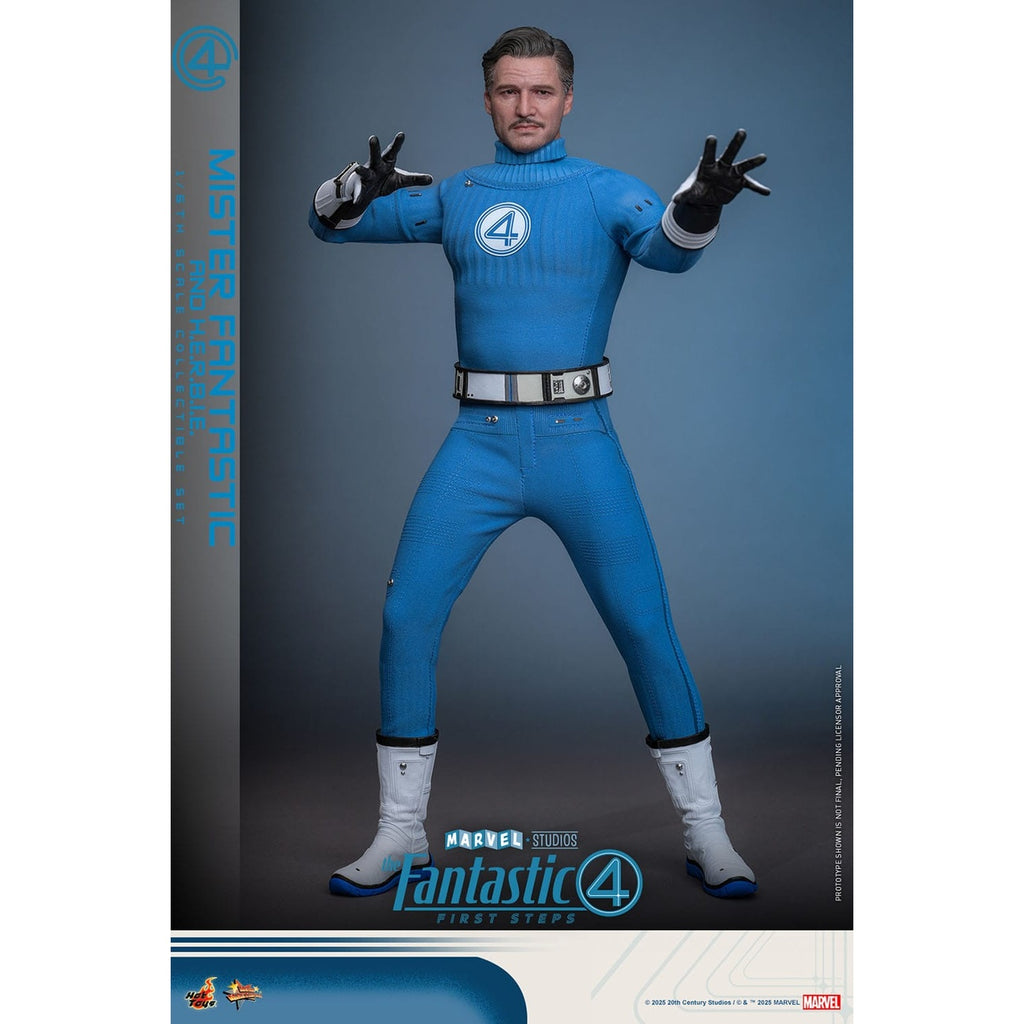 Image produit Les Quatre Fantastiques - Mister Fantastic & H.E.R.B.I.E. coffret de figurines d’action Masterpiece 1:6