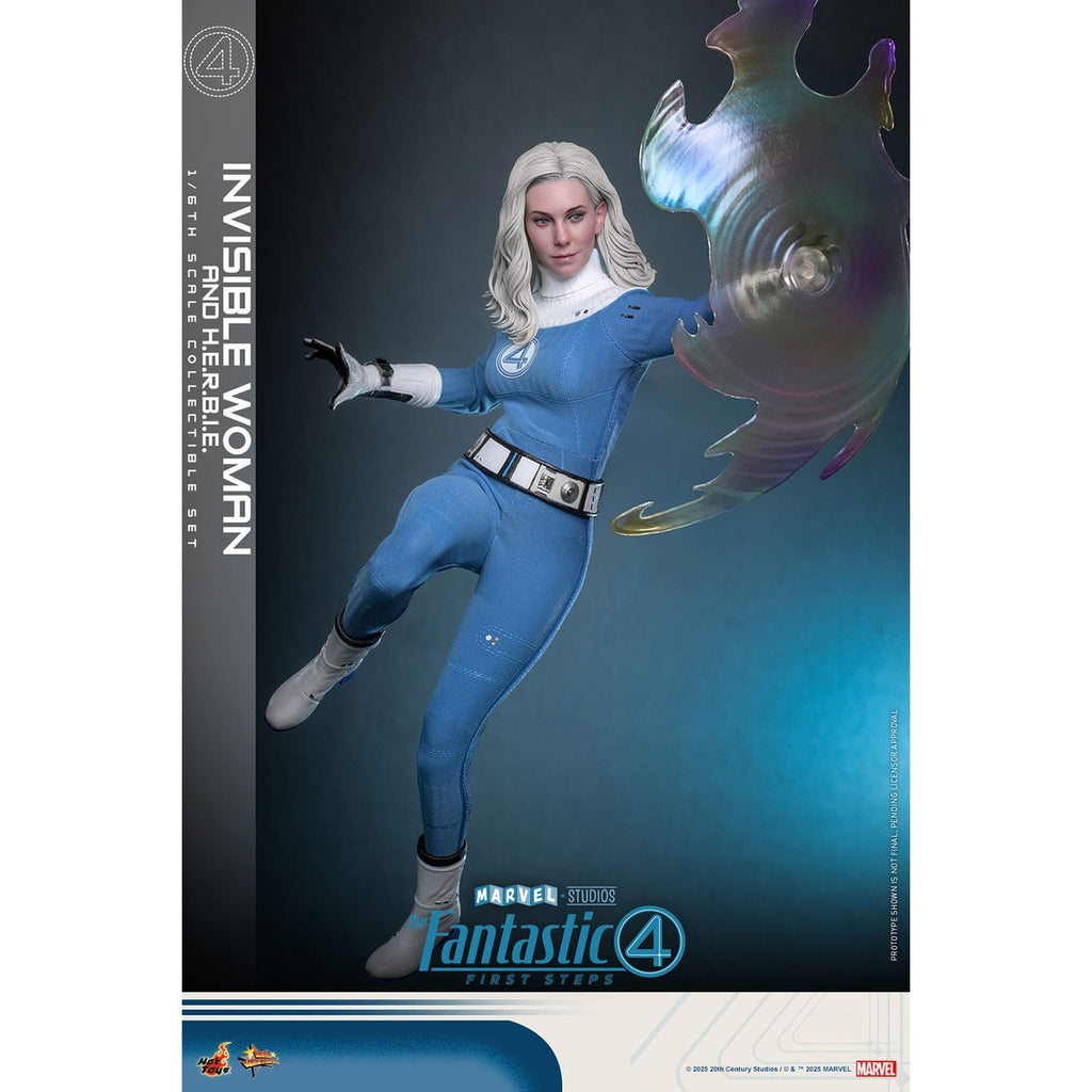Product image The Fantastic Four - Invisible Woman & H.E.R.B.I.E. Masterpiece 1:6 Action Figure Set