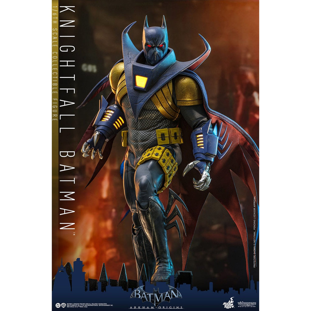 Image produit Batman: Arkham Origins – Figurine d’action Knightfall Batman Masterpiece 1:6