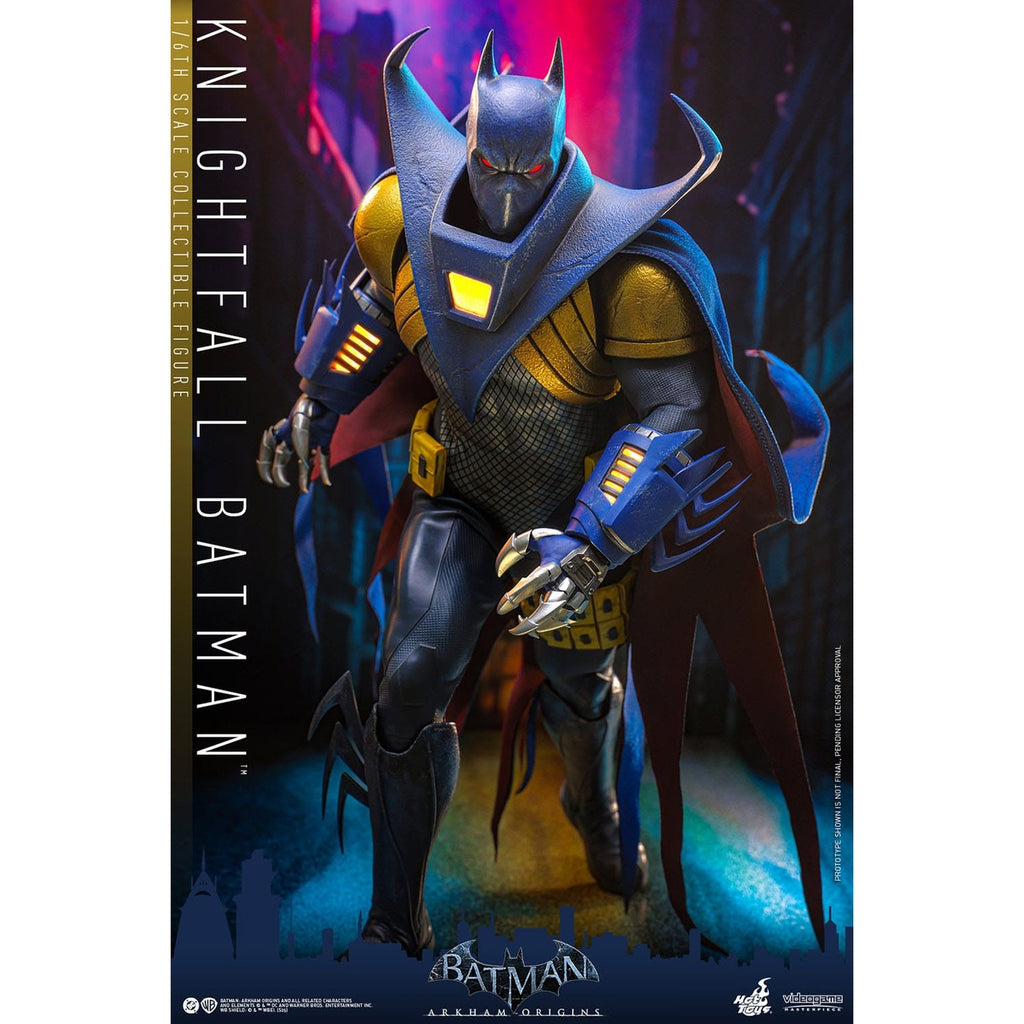 Image produit Batman: Arkham Origins – Figurine d’action Knightfall Batman Masterpiece 1:6