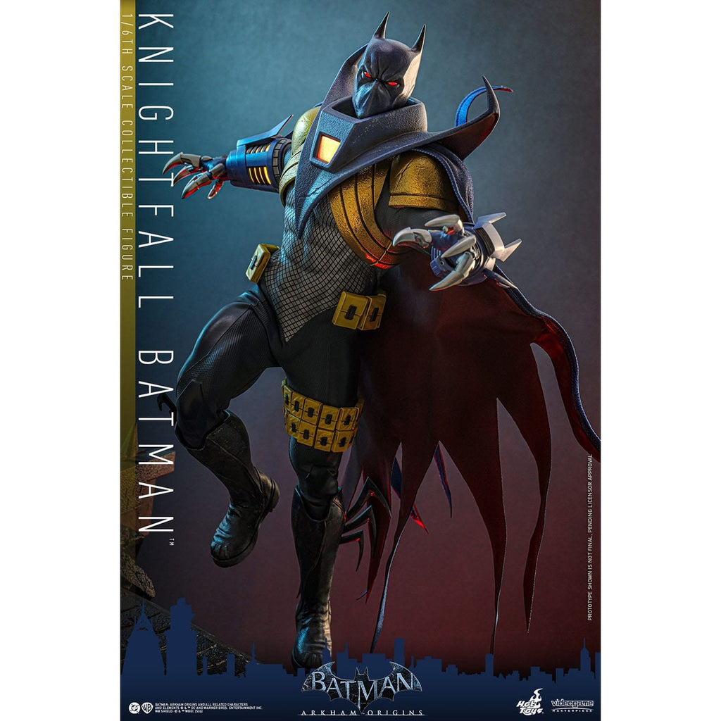 Image produit Batman: Arkham Origins – Figurine d’action Knightfall Batman Masterpiece 1:6