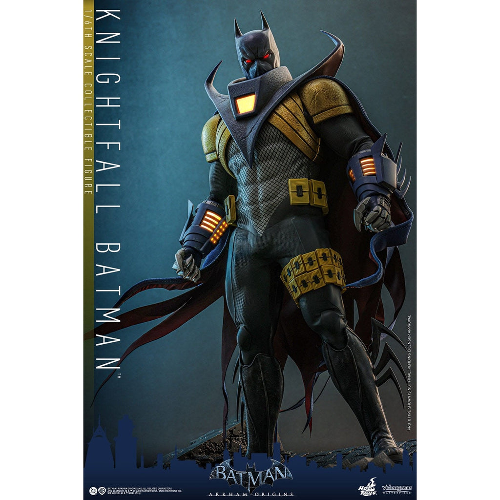 Image produit Batman: Arkham Origins – Figurine d’action Knightfall Batman Masterpiece 1:6