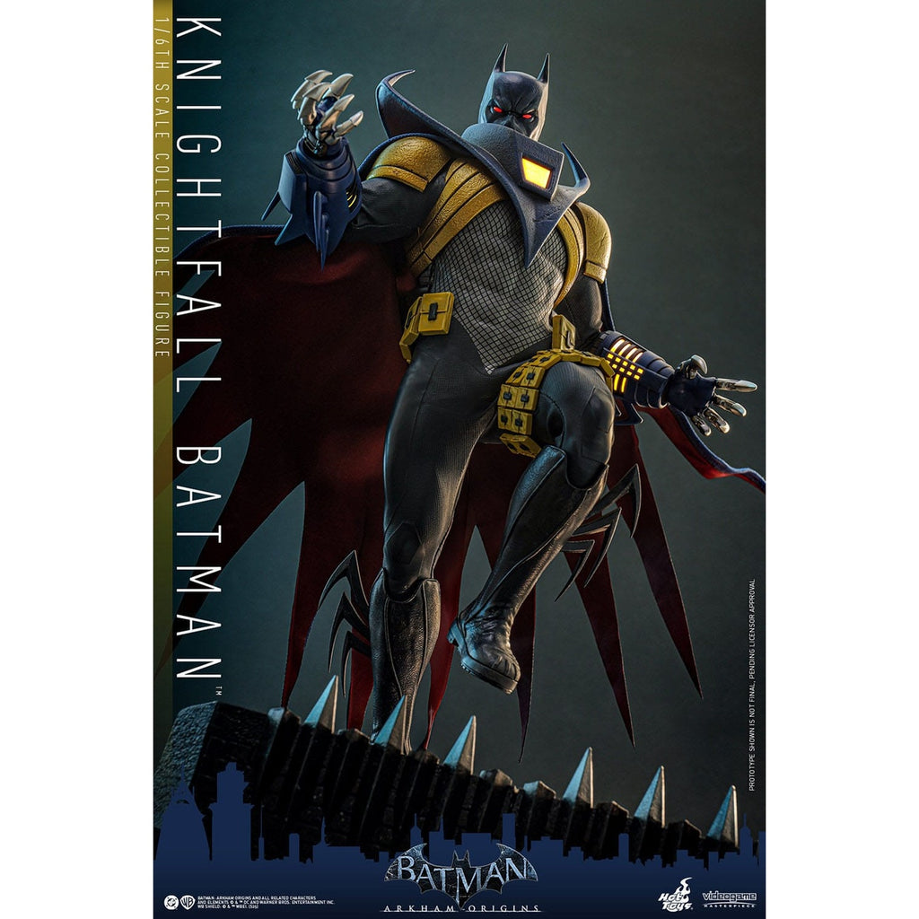 Image produit Batman: Arkham Origins – Figurine d’action Knightfall Batman Masterpiece 1:6