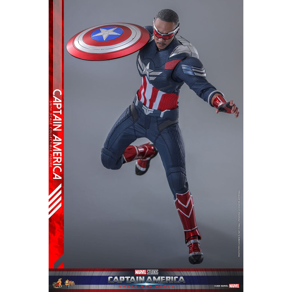 Image produit Captain America: Brave New World - Figurine d’action Captain America Masterpiece 1:6