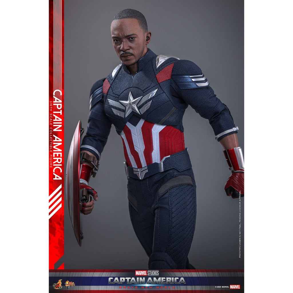 Image produit Captain America: Brave New World - Figurine d’action Captain America Masterpiece 1:6