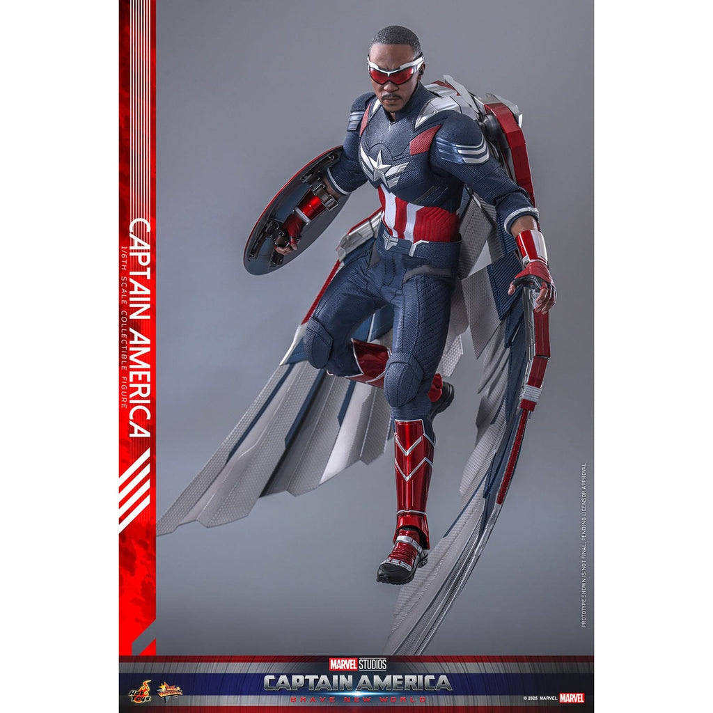 Image produit Captain America: Brave New World - Figurine d’action Captain America Masterpiece 1:6