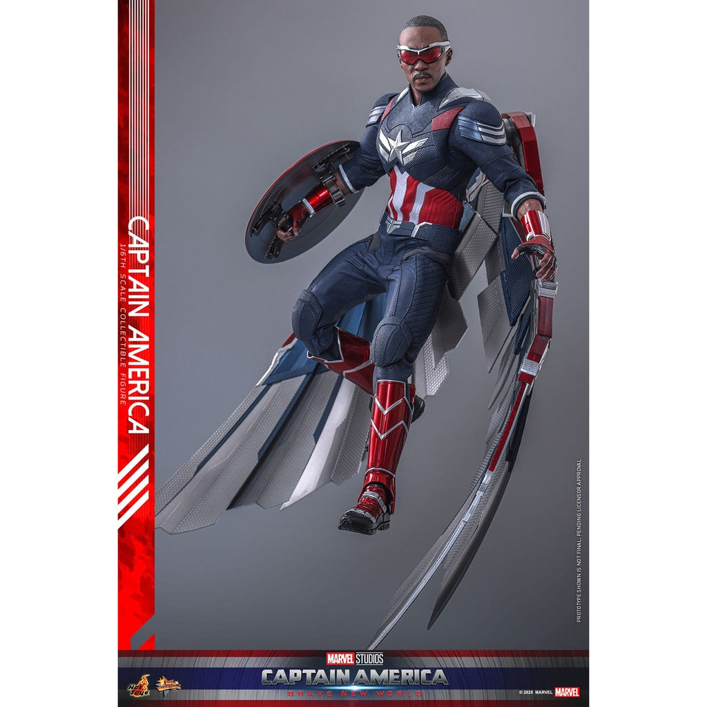 Image produit Captain America: Brave New World - Figurine d’action Captain America Masterpiece 1:6