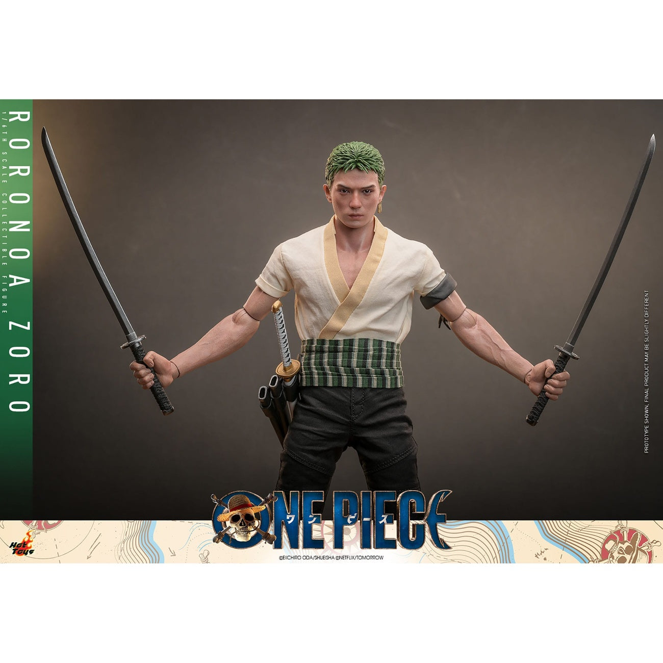 Image produit One Piece Netflix - Figurine articulée Roronoa Zoro 1:6