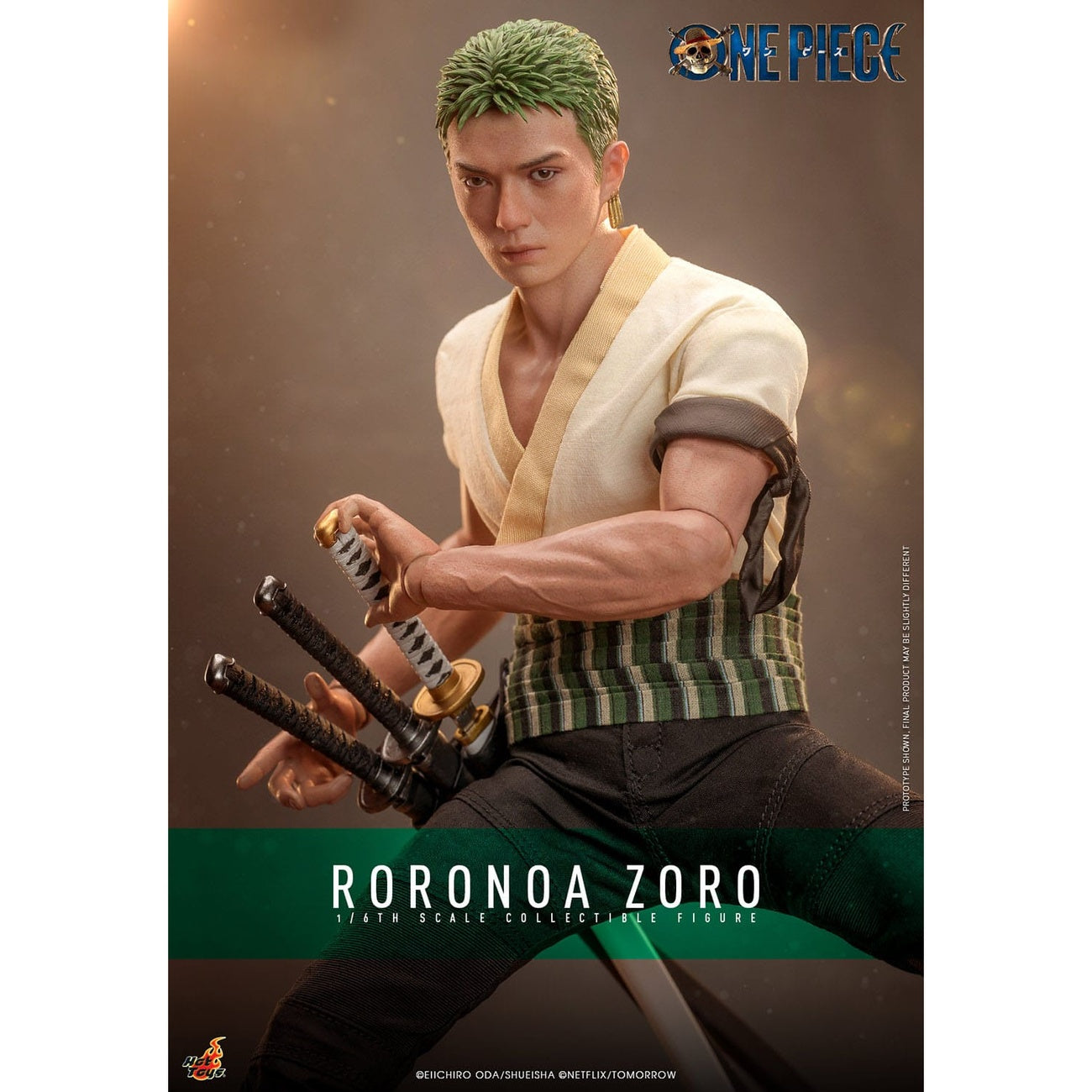Image produit One Piece Netflix - Figurine articulée Roronoa Zoro 1:6