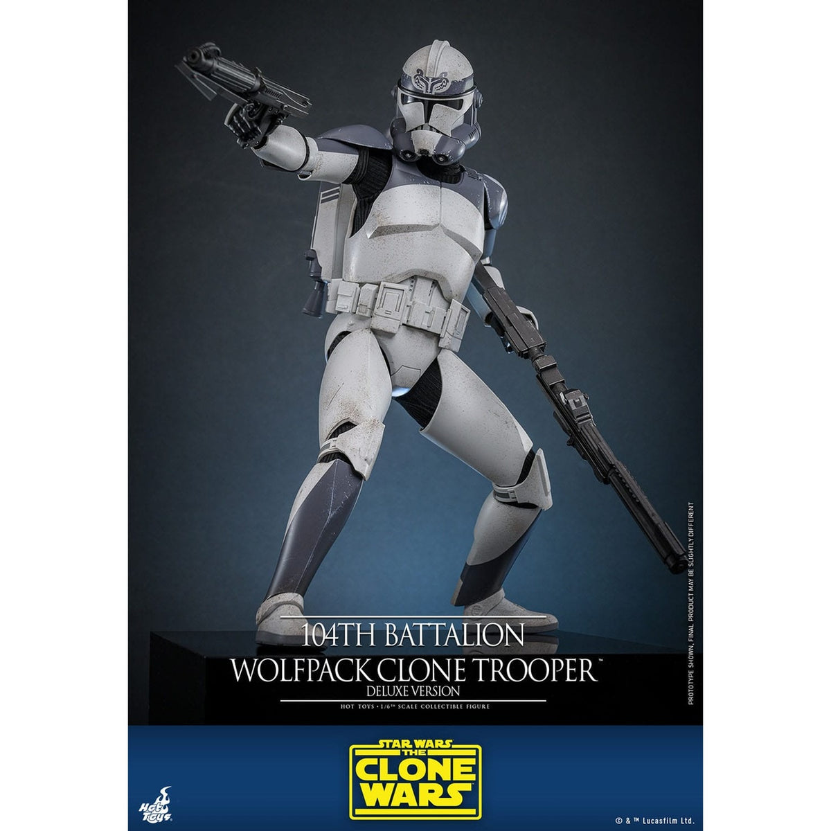 Product image Star Wars: The Clone Wars - 104th Battalion Wolfpack Clone Trooper 1:6 Scale Action Figure
