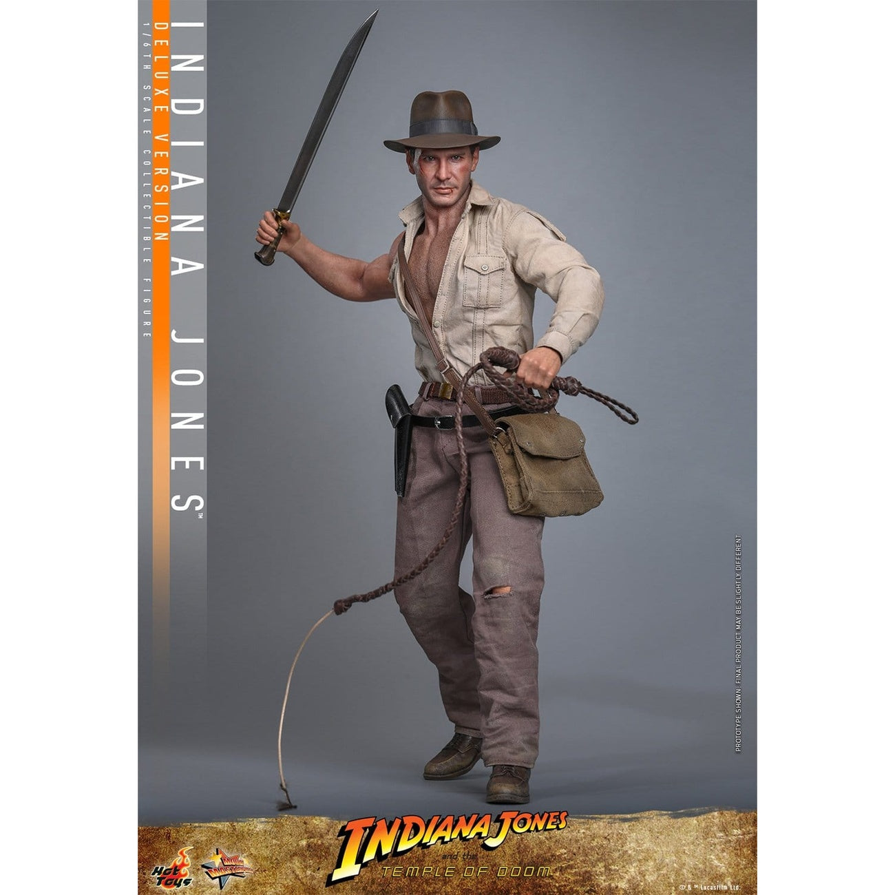 Image produit Indiana Jones figurine de collection 1:6 Deluxe - Indiana Jones