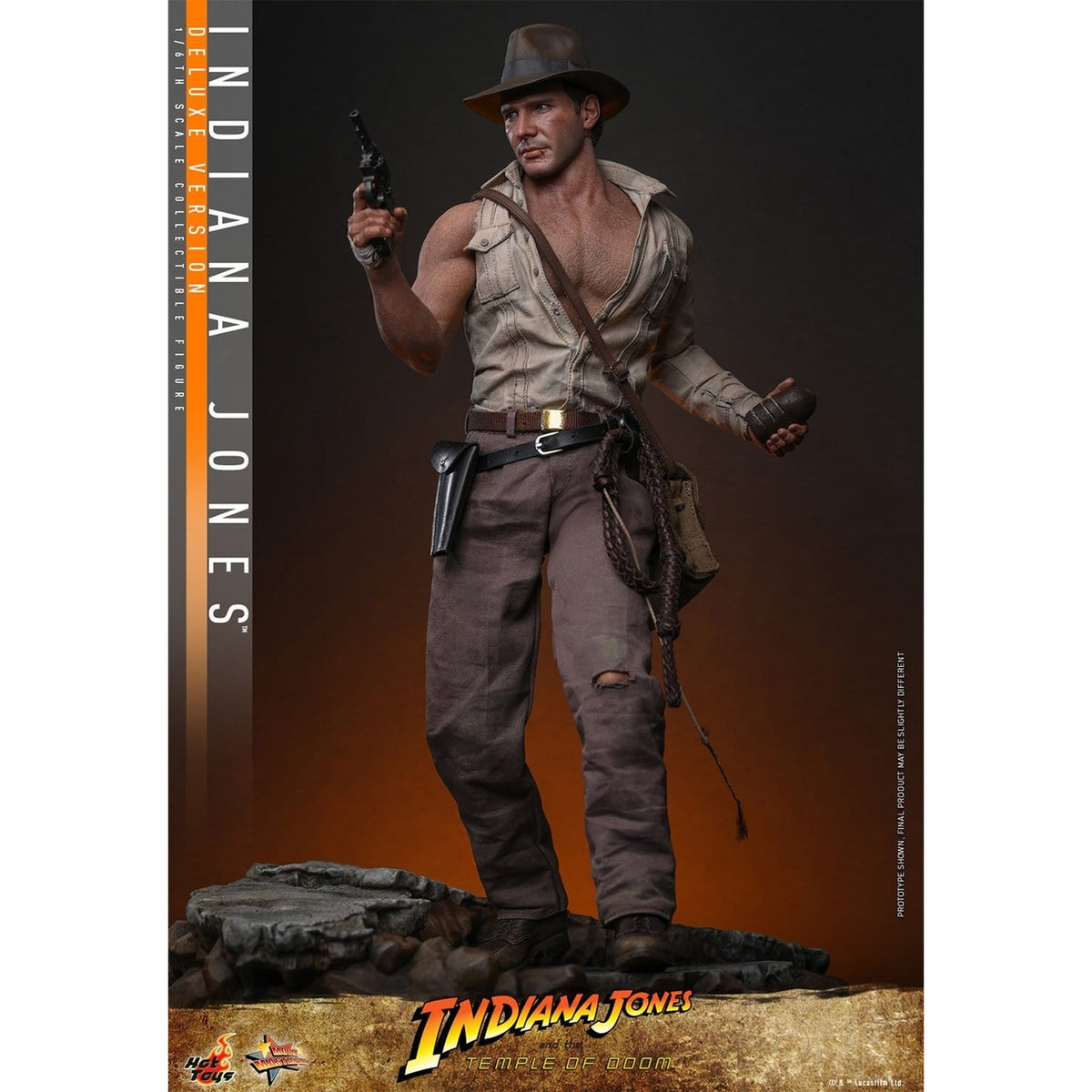 Image produit Indiana Jones figurine de collection 1:6 Deluxe - Indiana Jones