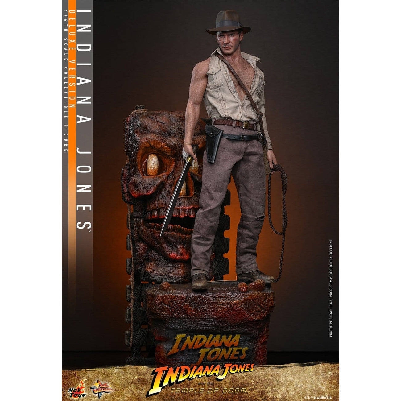 Image produit Indiana Jones figurine de collection 1:6 Deluxe - Indiana Jones