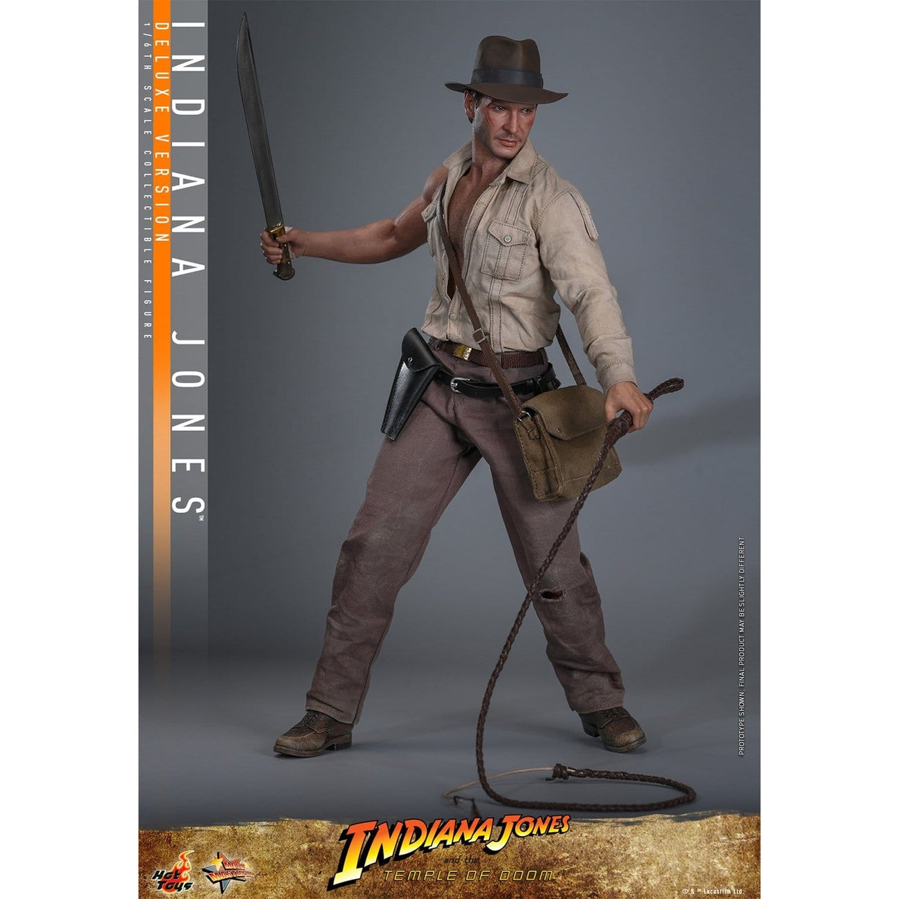 Image produit Indiana Jones figurine de collection 1:6 Deluxe - Indiana Jones