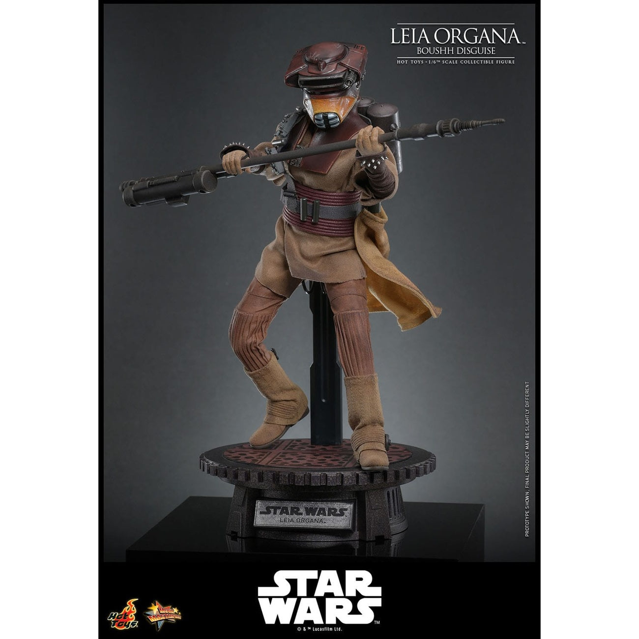 Image produit Star Wars Épisode VI – Figurine d’action Leia Organa Masterpiece 1:6