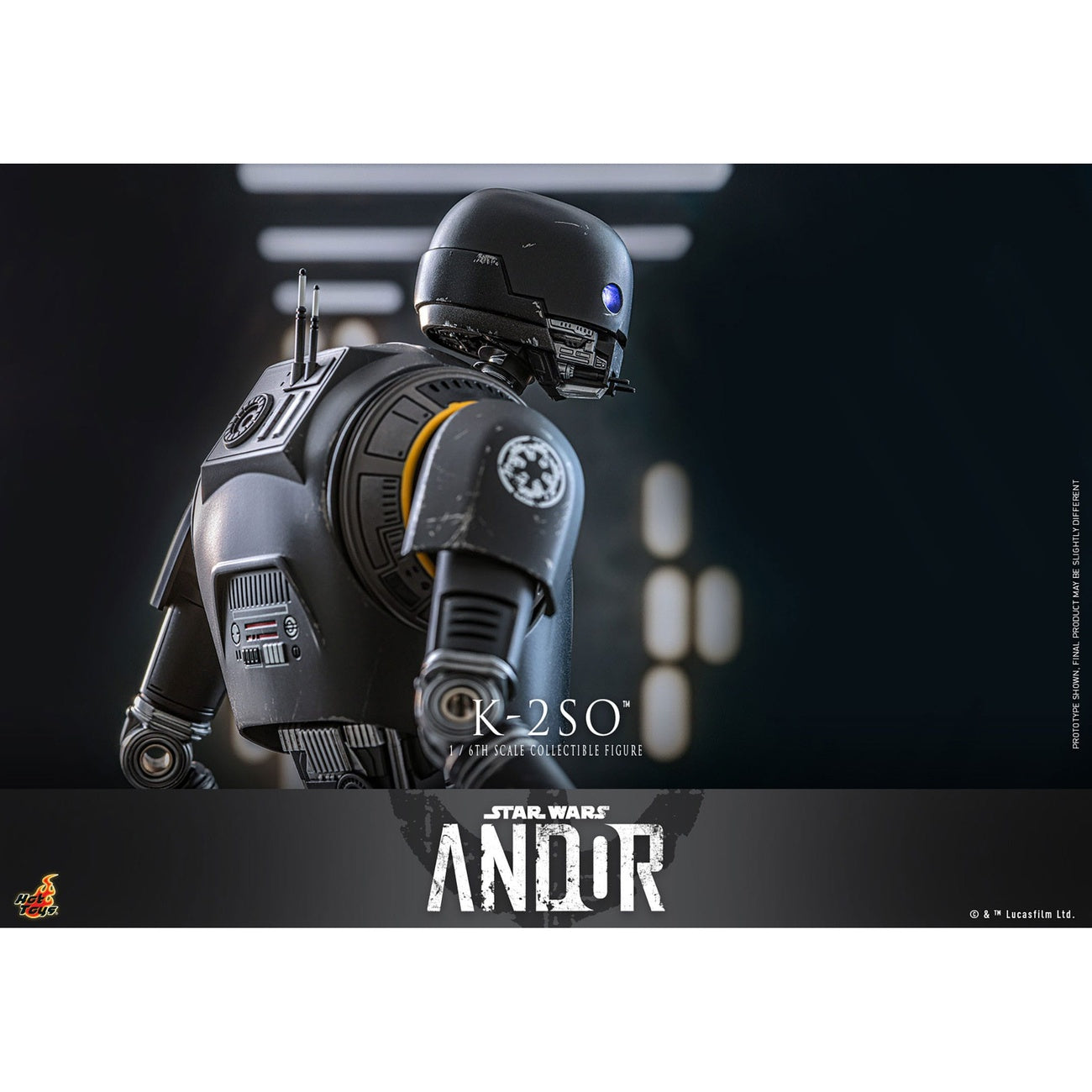 Image produit Star Wars : Andor – Figurine articulée K-2SO échelle 1:6