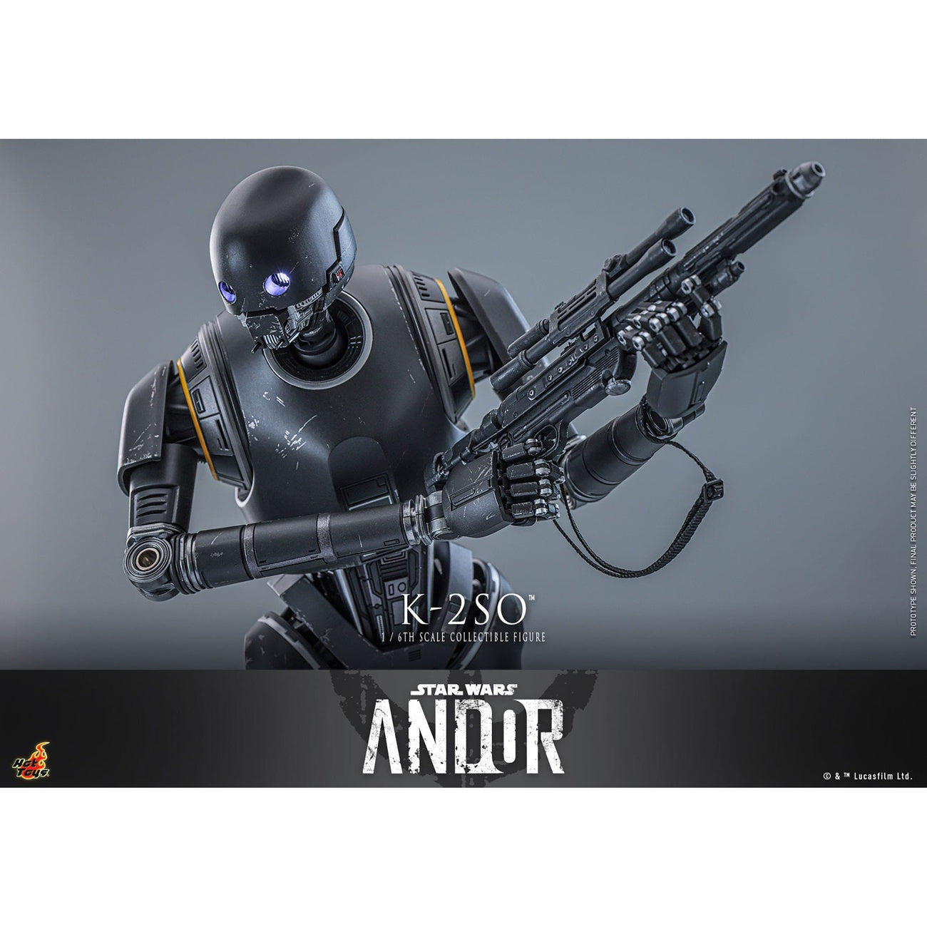 Image produit Star Wars : Andor – Figurine articulée K-2SO échelle 1:6