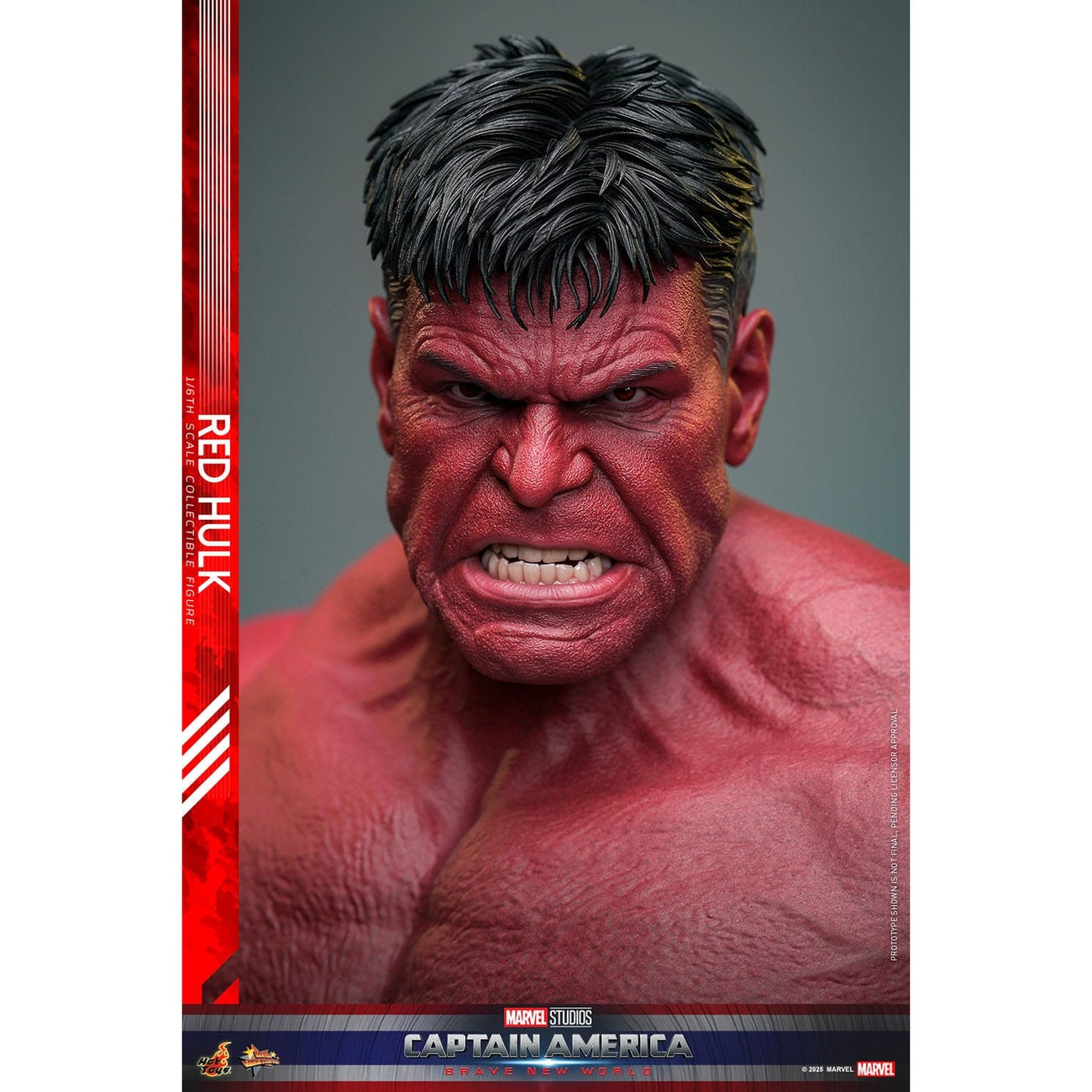 Image produit Captain America : Brave New World - Figurine d’action Red Hulk Masterpiece 1:6