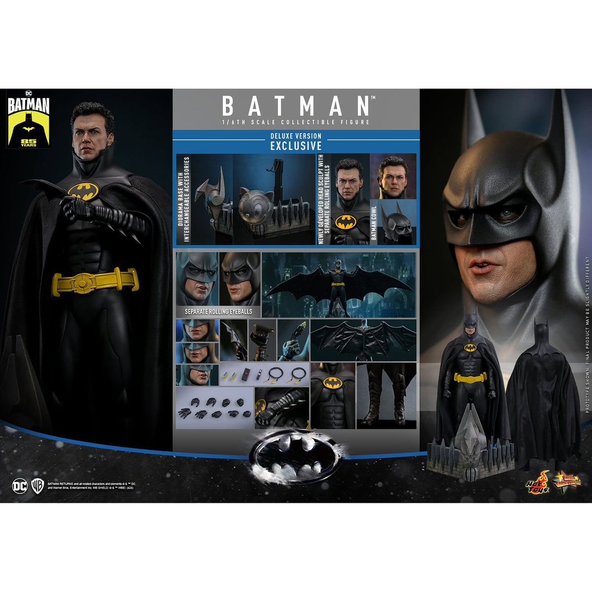 Image produit Batman v Superman : L’Aube de la Justice - Figurine d’action Batman Masterpiece 1:6 Version Deluxe