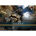 Image produit The Flash – Set de figurines articulées Batman & Batcycle Masterpiece 1:6