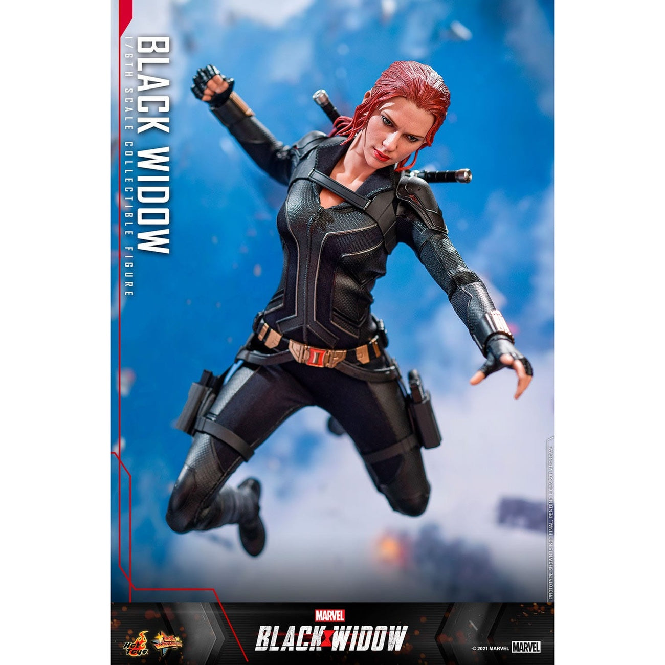 Image produit Figurine articulée Black Widow Masterpiece 1:6 Édition Spéciale - Black Widow