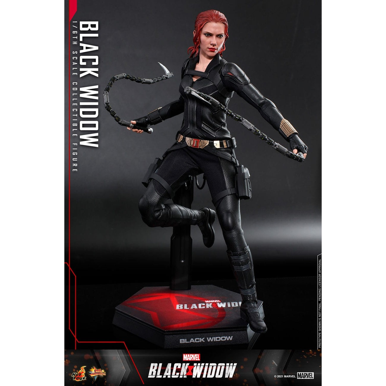 Image produit Figurine articulée Black Widow Masterpiece 1:6 Édition Spéciale - Black Widow