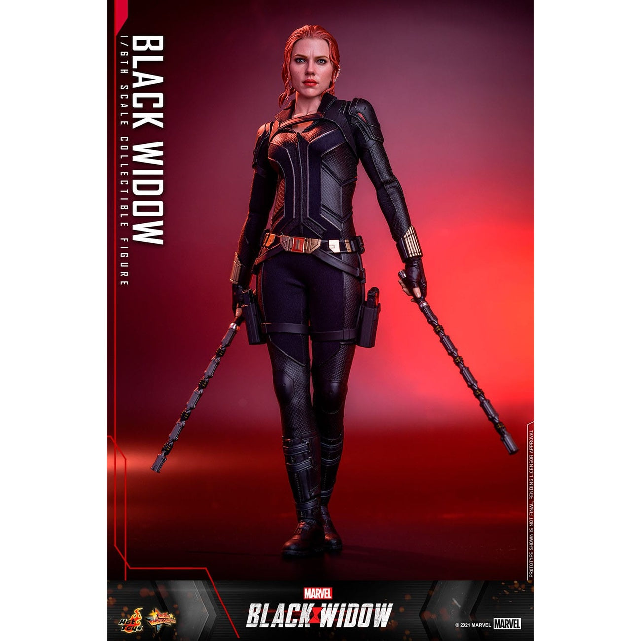 Image produit Figurine articulée Black Widow Masterpiece 1:6 Édition Spéciale - Black Widow