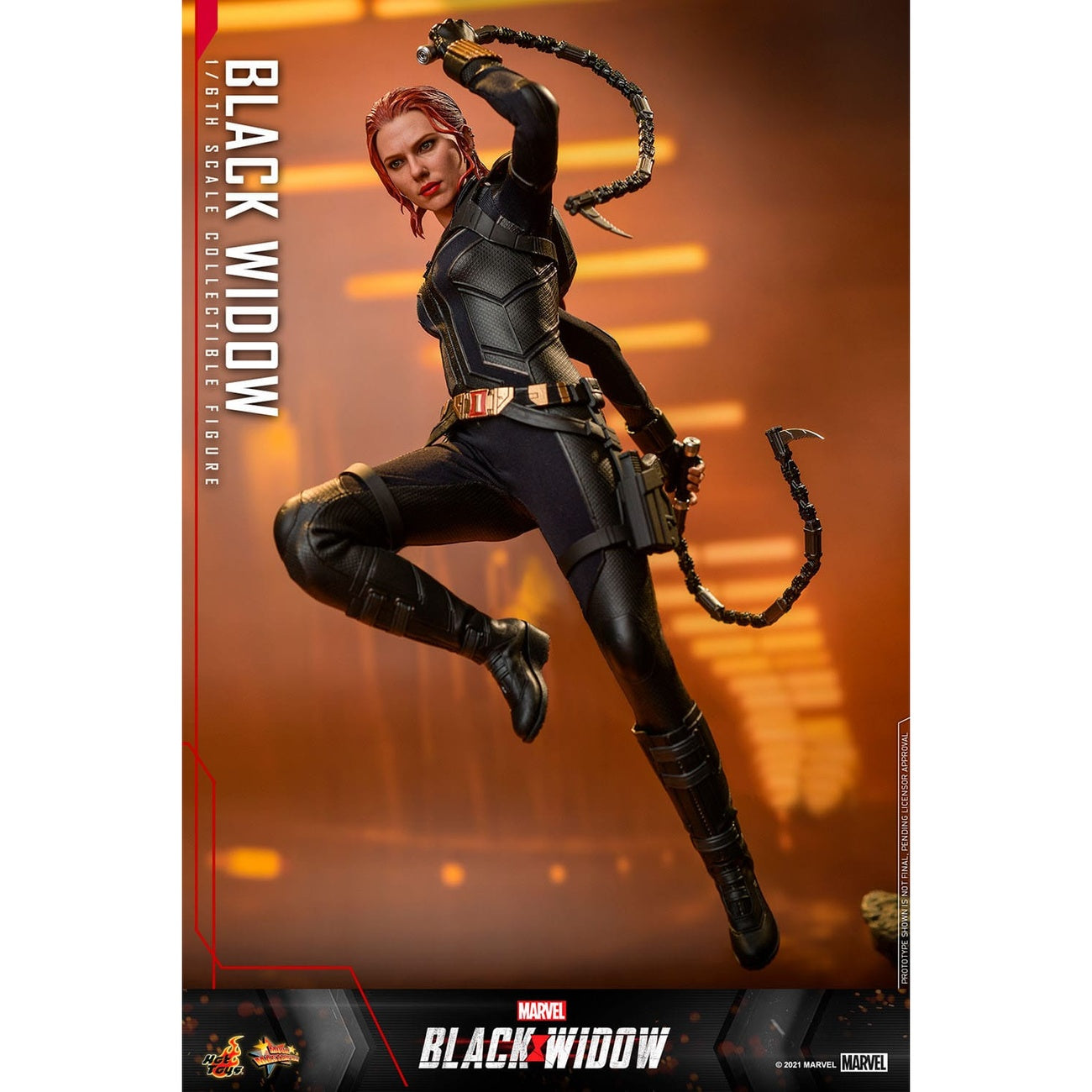 Image produit Figurine articulée Black Widow Masterpiece 1:6 Édition Spéciale - Black Widow