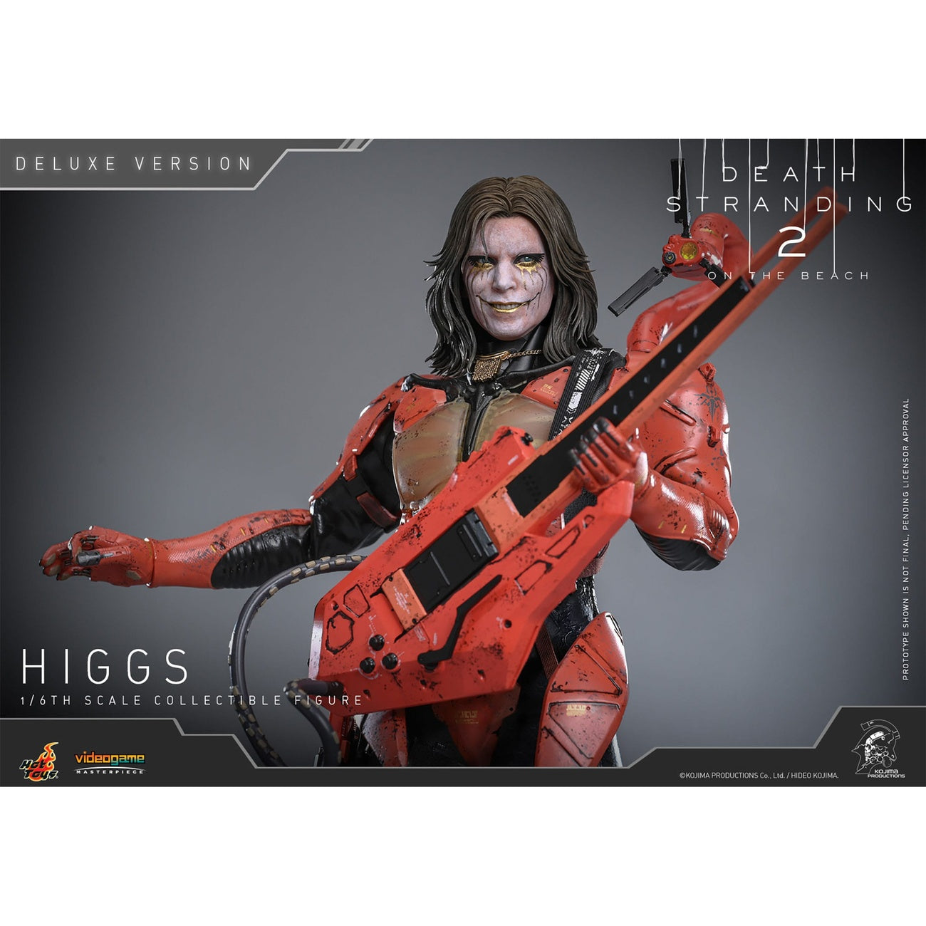 Image produit Death Stranding 2: On the Beach - Figurine d’Action Higgs Masterpiece 1:6 Version Deluxe