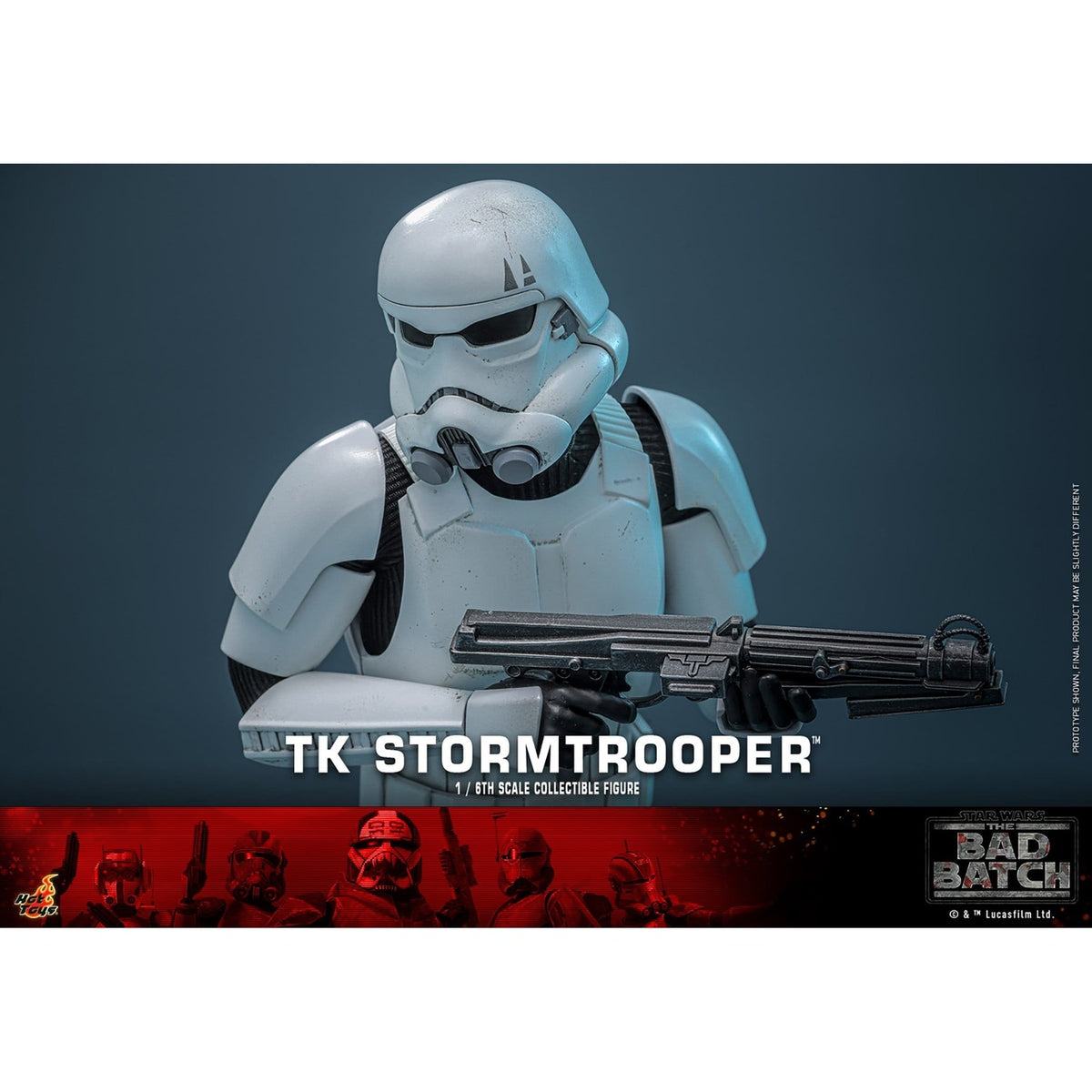 Image produit Star Wars : The Bad Batch - Figurine d’action TK Stormtrooper 1:6