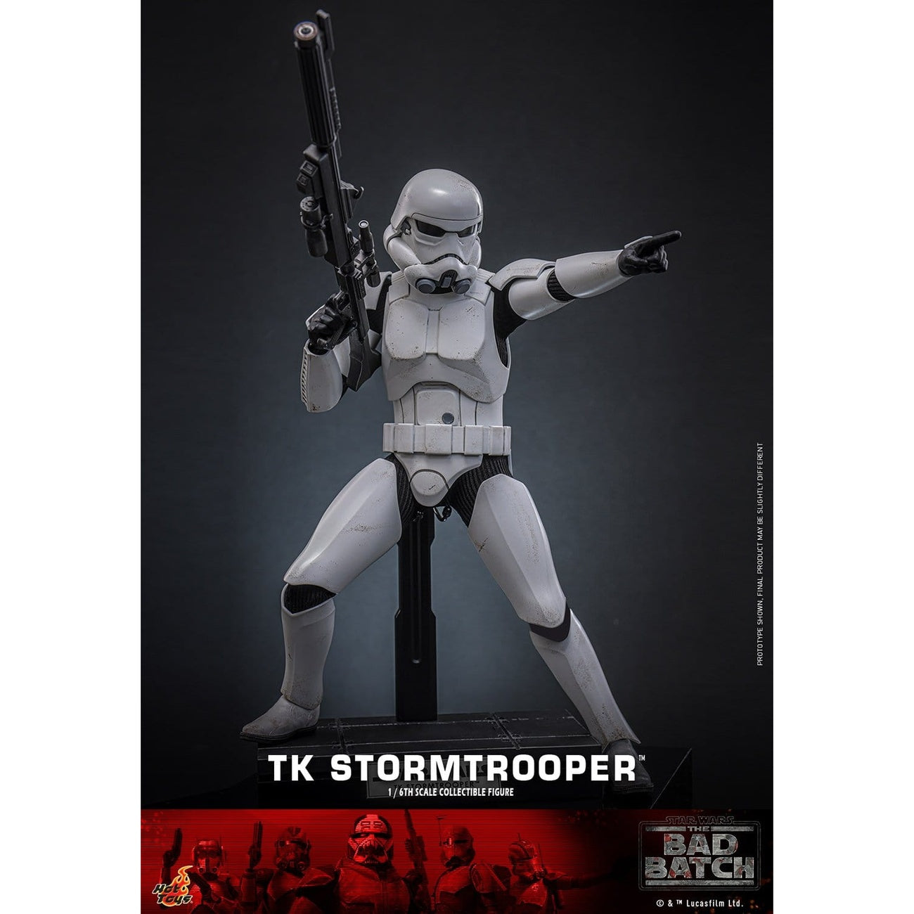 Image produit Star Wars : The Bad Batch - Figurine d’action TK Stormtrooper 1:6