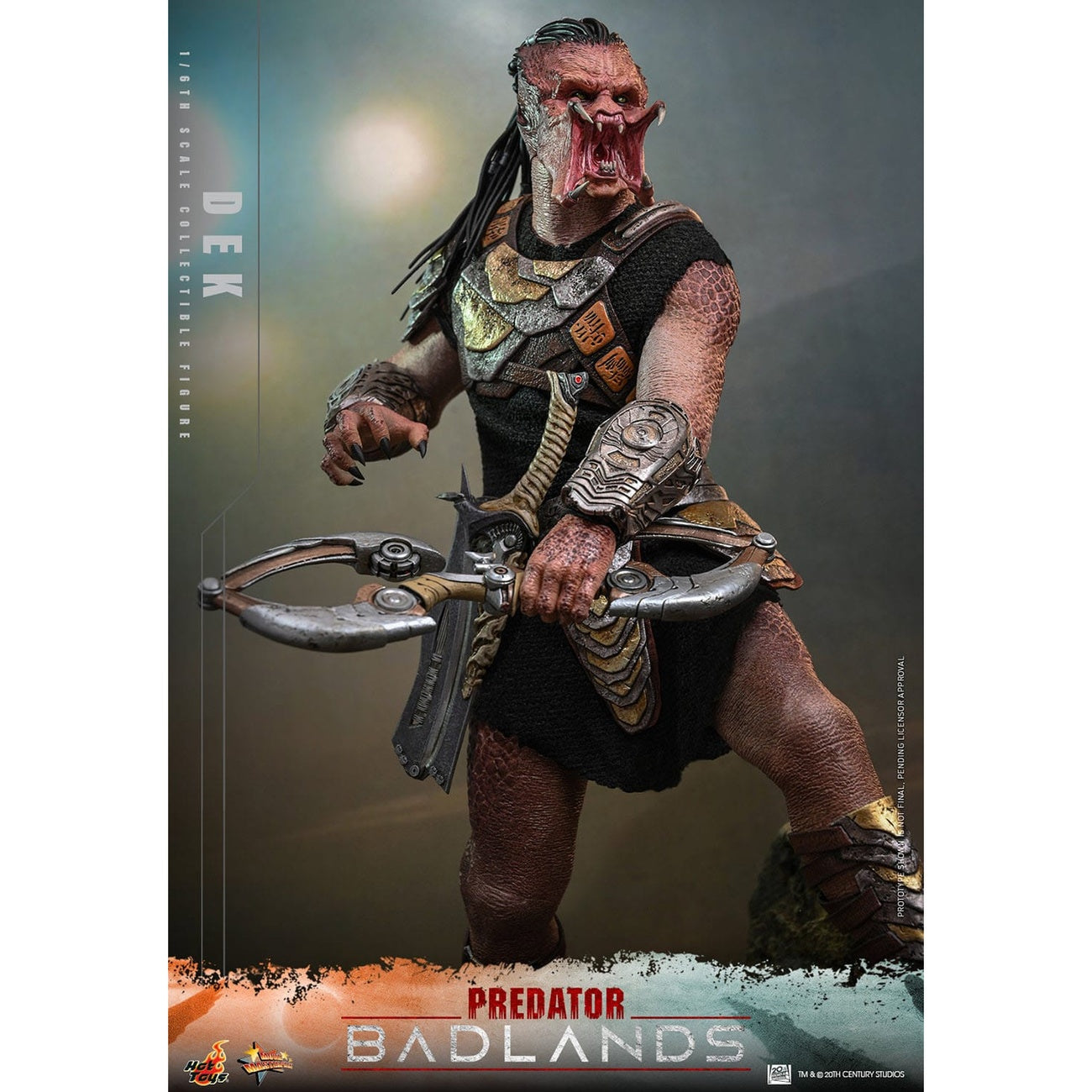 Image produit Predator : Badlands - Figurine d’action Dek Masterpiece 1:6