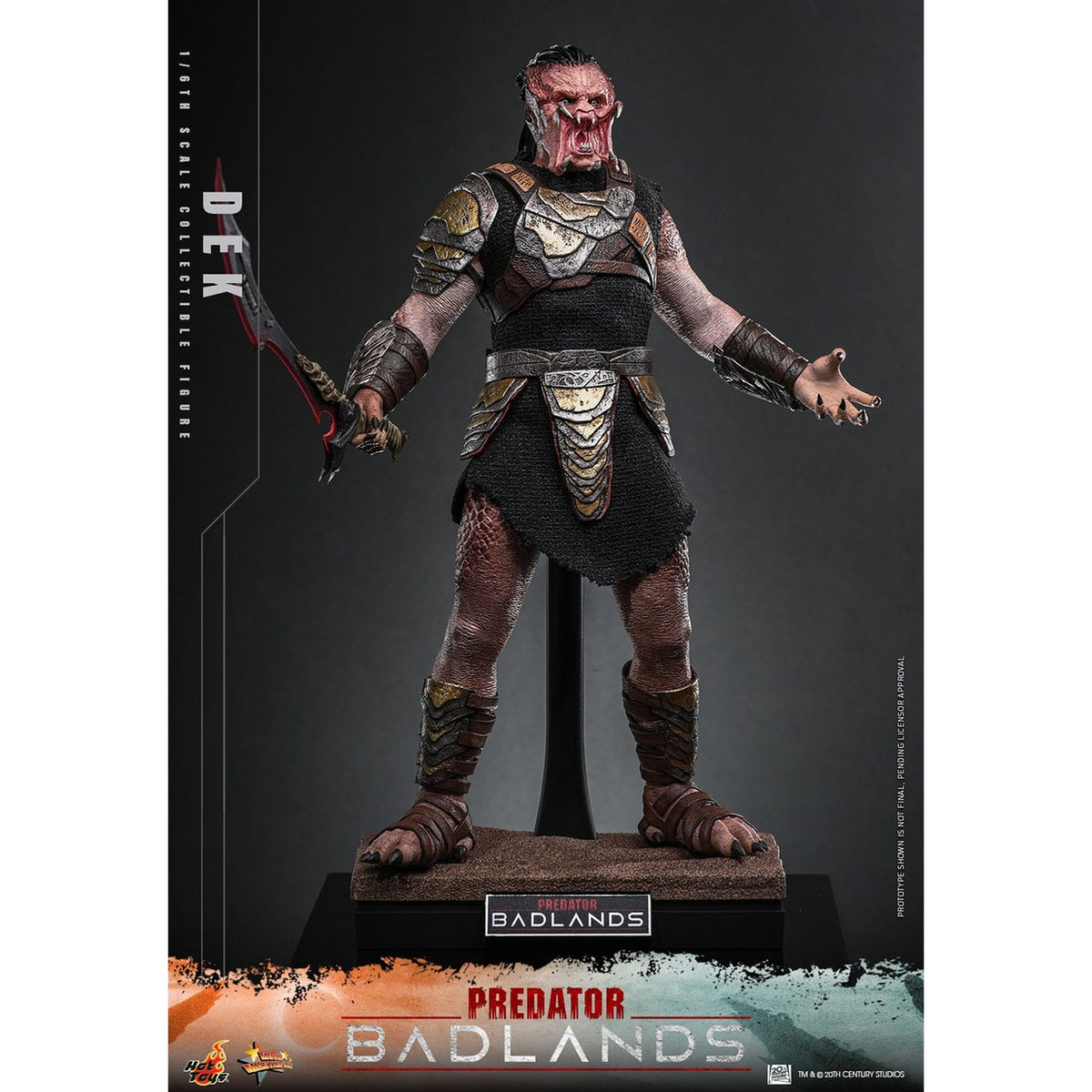 Image produit Predator : Badlands - Figurine d’action Dek Masterpiece 1:6